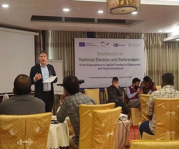 participated workshop “National Elections: Youth Expectations for Freedom of Speech and Good Governance”