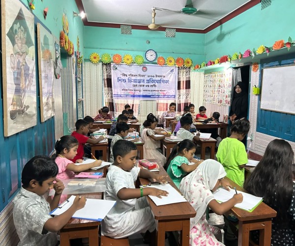 27 No Ward Child Art Competitoin for World Environment Day